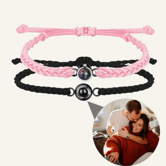 Personalized Couple's Memory Bracelets